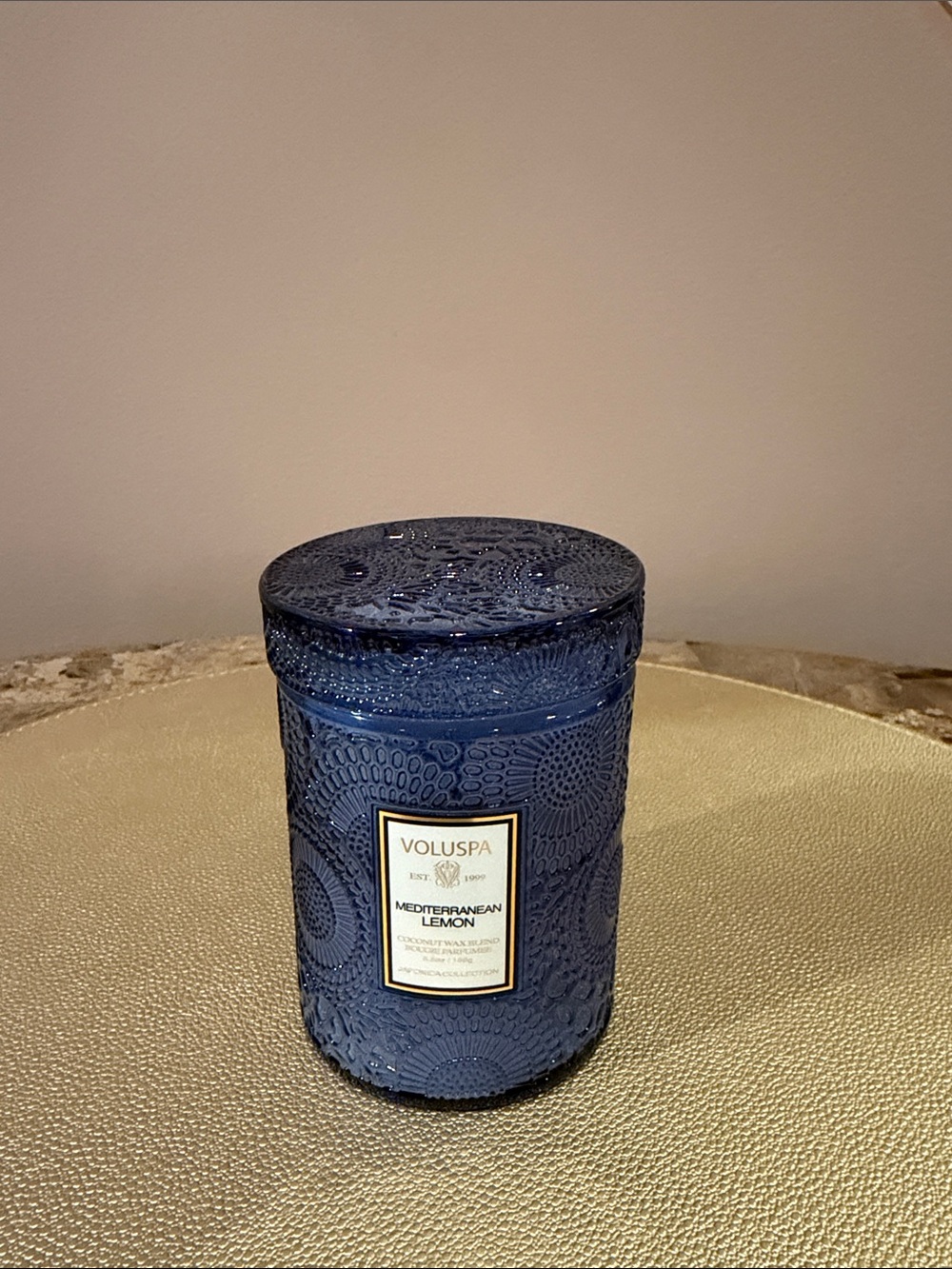 Voluspa Mediterranean Lemon Petite Jar Candle